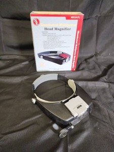 SE MH1047L Illuminated Multipower Head Magnifier