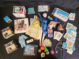 Mixed Lot - Dolls, Games, Playing Cards & Retro Toys