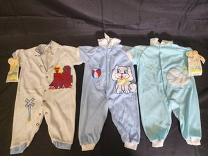 Mixed Lot Vintage Baby Clothing, Calendar & Nursery Keepsakes