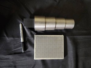 Stainless Steel Hand Tool, Perforated Metal Plate & Sharpie Mixed Lot