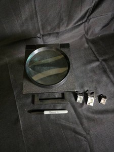 Illuminated Magnifying Inspection Stand With 3 Clips