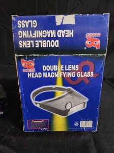 Double Lens Head Magnifying Glass MF6HD