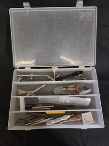 Assorted Precision Hand Tools and Instruments in Organizer Case