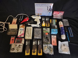 Mixed Lot Craft, Jewelry & Electronics Tools and Supplies
