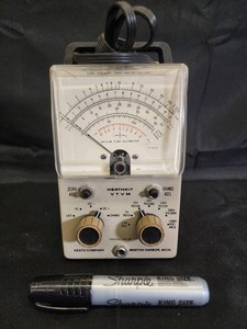 Vintage Heathkit IM-18 VTVM Vacuum Tube Voltmeter