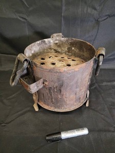 Metal Charcoal Brazier Fire Pit