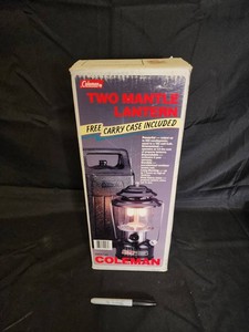 Coleman 288A746 Two-Mantle Lantern With Carry Case