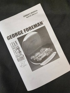 NEW George Foreman GR36 Series Lean Mean Fat Grilling Machine