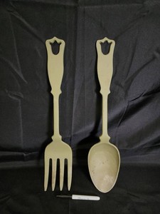 Spoon & Fork Wall Decor (Lot of 2)