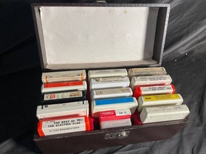 250 - Vintage Cassette Tape Collection in Case (Lot of 12)