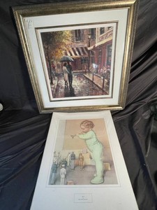 328 - Framed Art Print Pair (Lot of 2)