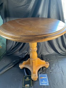 132 - Ashley Round Pedestal Occasional Table