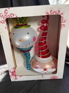 168 - Members Mark Character Ornaments 15 (Lot of 2)