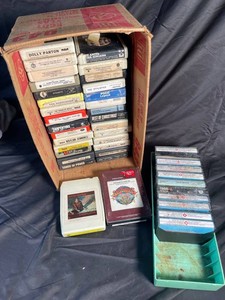 350 - Vintage 8 Track and cassette Tape Collection (Lot of 32)