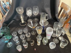 431 - Mixed Glassware & Barware Assortment (Lot of 20 )