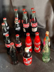 447 - Coca-Cola Glass Bottle Assortment (Lot of 12)
