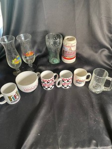 470 - Souvenir Beer Glasses & Mugs (Lot of 9)