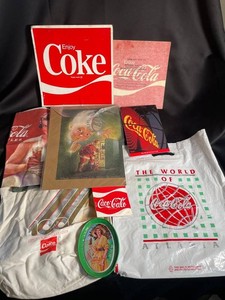 486 - Coca-Cola Memorabilia Mixed Lot of 9