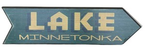 LL - Lake Minnetonka Wooden Wall Sign