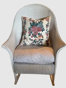 Vintage Wicker Rocking Chair