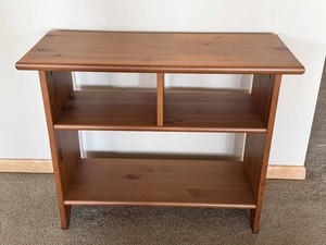 LL - Small Bookcase - Open Wood-Tone Shelving