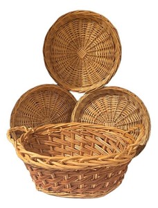LLB - Four Woven Baskets