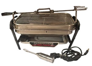 LLS1 - Vintage Farberware Open Hearth Rotisserie Electric Broiler