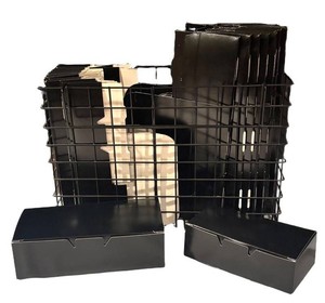 LLS1 - Black Presentation Boxes - Over 40 Assorted Sizes