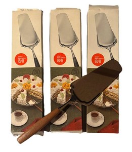 LLB - Trio of Norwegian Torten-Und Servier Palette Cake Servers