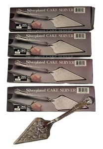 LLS1 - Set of Four Davco Silver Plated Cake Servers