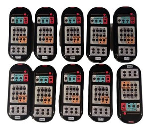 LLS2 - 10 Remote Control Motif Tin Boxes by Keller Charles