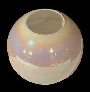 LLS3 - Round Iridescent Ceramic Vase - Pearlescent Glaze