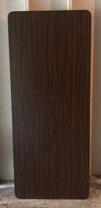 G - Woodgrain Laminate Folding Table