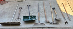 G - Broom, Shovels, Rakes & More