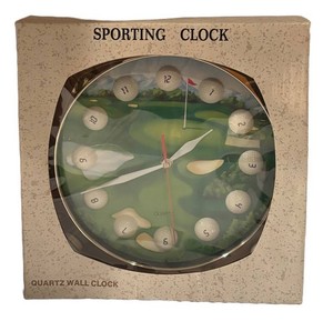 LLS6 - Vintage Sporting Golf Wall Clock