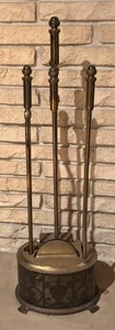 LLF - Vintage Fireplace Tool Set