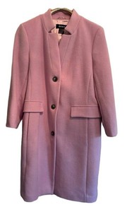 FC - DKNY Womens Pink Coat Size 14