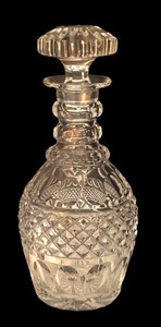LR - Vintage Imperial Glass Cape Cod Crystal Decanter