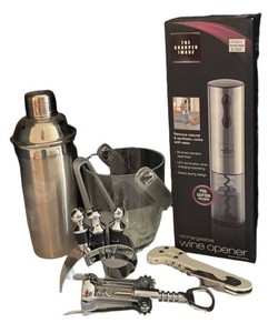 LR - Cocktail Barware Grouping