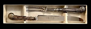 FR - Vintage Carving Set - Cheltenham & Co. Sheffield England 4-Piece
