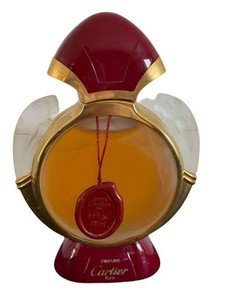 O - Vintage Panthre de Cartier Parfum de Toilette 200ml  6.6 Fl. Oz. Splash Bottle with Original Wax Seal
