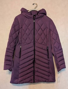 B1 - Womens Quilted Hooded Jacket - Bernardo XL