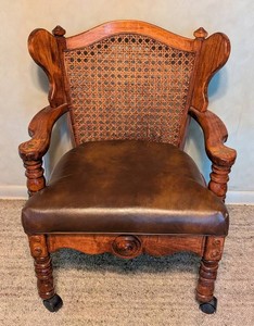 O - Vintage Wood Armchair - Ayers Furniture Industries, 1975