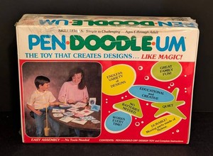 B1 - Vintage Drawing Game - PEN-DOODLE-UM Creative Design Toy