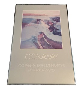 O - Museum Exhibit Print - Conaway Framed Landscape