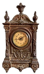 DR - Antique Mantel Clock - the Western Clock Mfg. Co. Edwardian