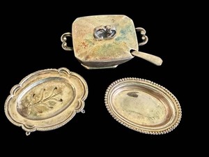 Miniature Sterling Silver Serving Set - (Lot of 3)
