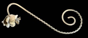 Sterling Silver Vintage Sculptural Floral Decorative Piece