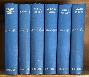 FR - Vintage Books Mixed Lot - Sinclair Lewis & Colliers Encyclopedia