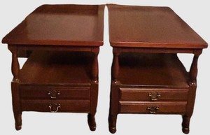FR - Vintage Nightstands - Grand Rapids Table Company Pair